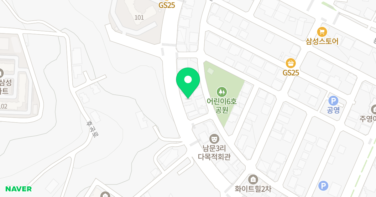 1동 위치 지도 - 충청남도 태안군 태안읍 후곡로 23