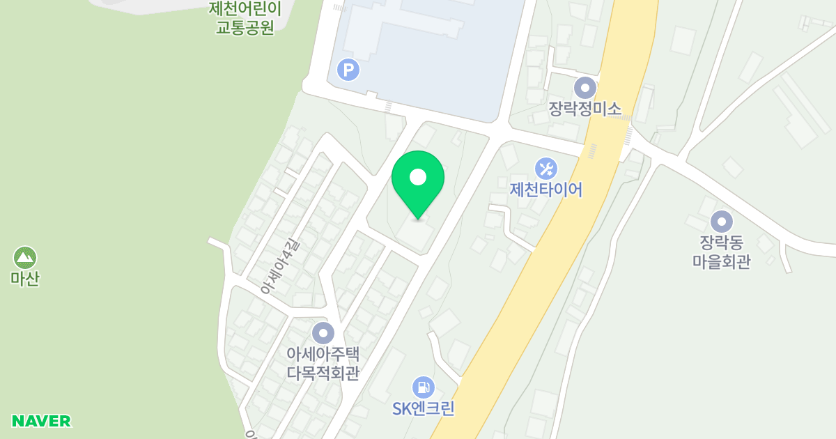 (688-1) 위치 지도 - 충청북도 제천시 아세아길 27