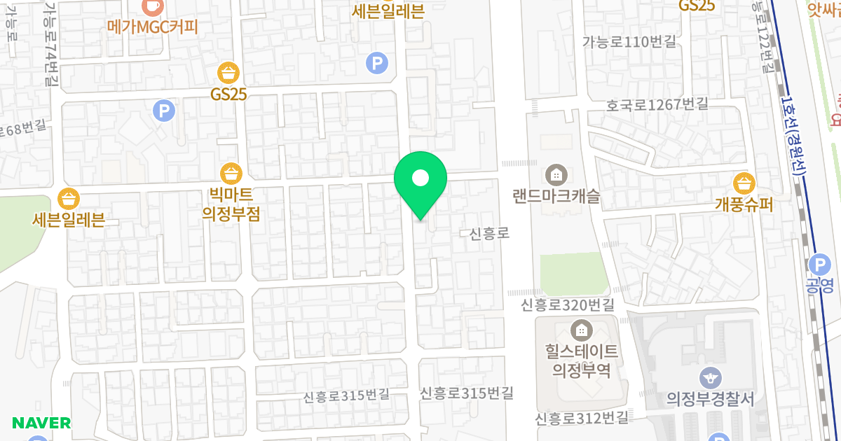드림팰리스 9차 위치 지도 - 경기도 의정부시 가능로98번길 31