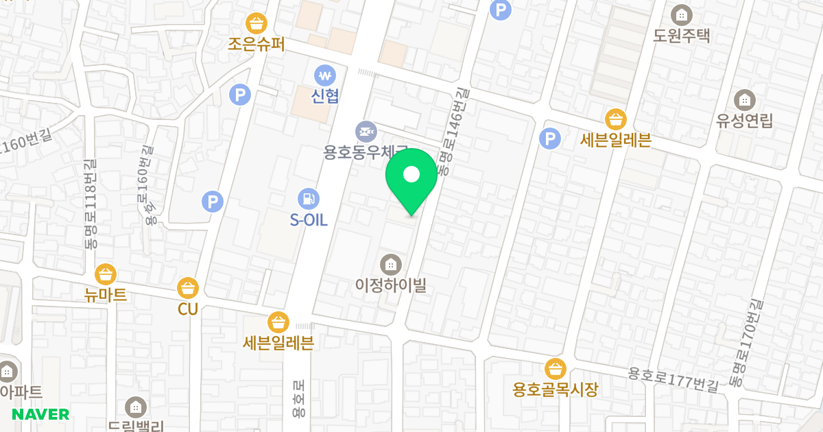 엘리움 위치 지도 - 부산광역시 남구