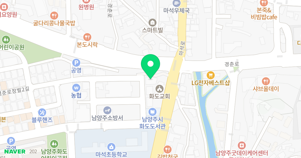 IT타워 위치 지도 - 경기도 남양주시 화도읍 경춘로창벌2길 29