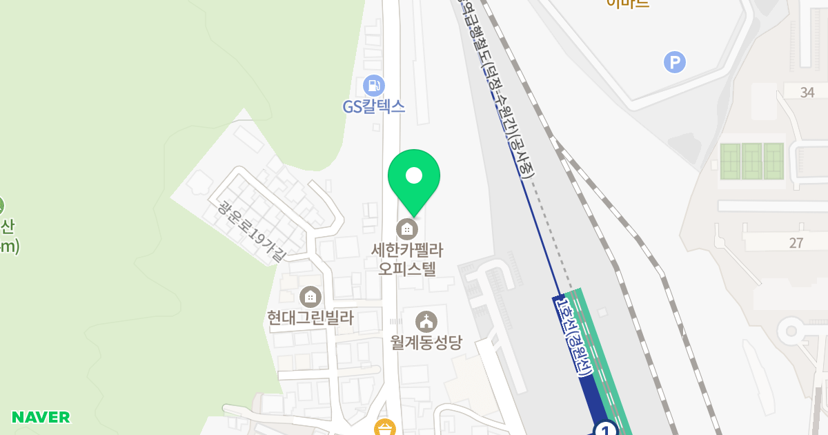 카펠라오피스텔 위치 지도 - 서울특별시 노원구 광운로 86