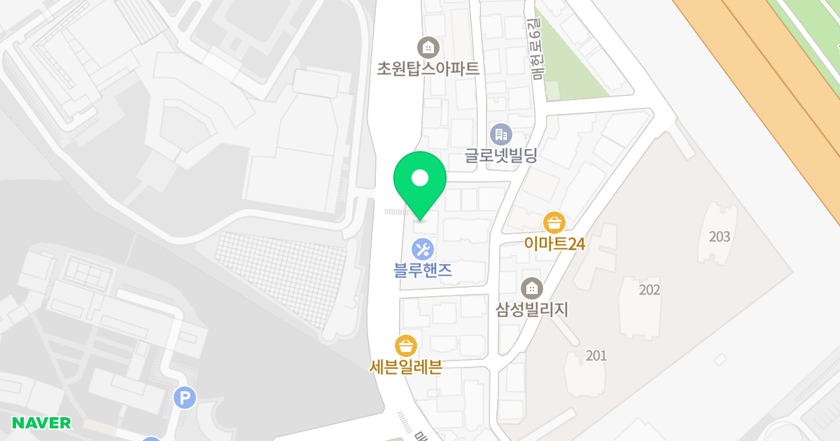 양재동 오피스텔 위치 지도 - 서울특별시 서초구 매헌로 52