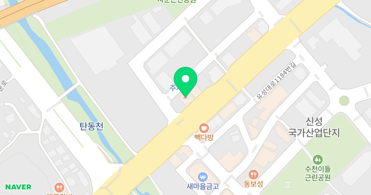 (576) 위치 지도 - 대전광역시 유성구 유성대로 1187