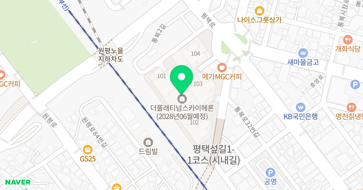 오피스텔(108-1) 위치 지도 - 경기도 평택시 통복로37번길 13-6