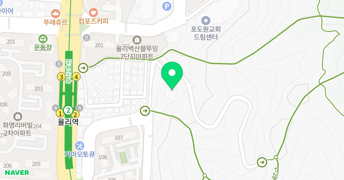 트윈파크 위치 지도 - 부산광역시 북구 금곡대로430번길 30