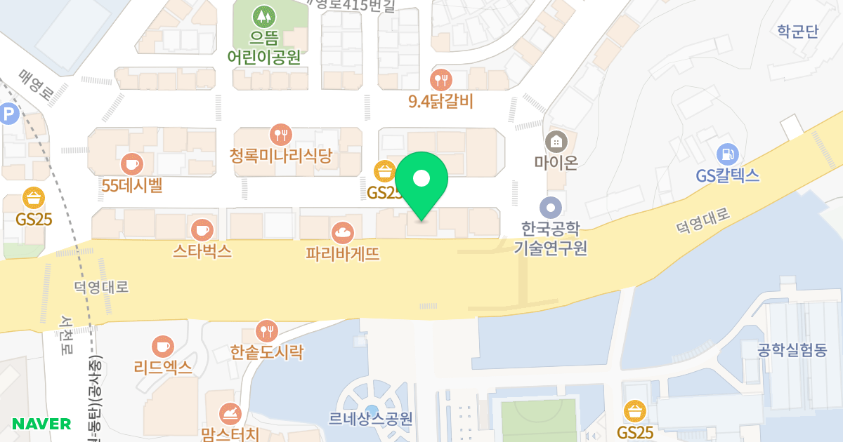 경희유니빌 위치 지도 - 경기도 수원시 영통구 덕영대로 1709