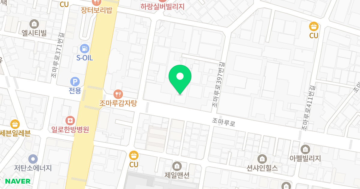 아르테 위치 지도 - 경기도 부천시 원미구 조마루로 391