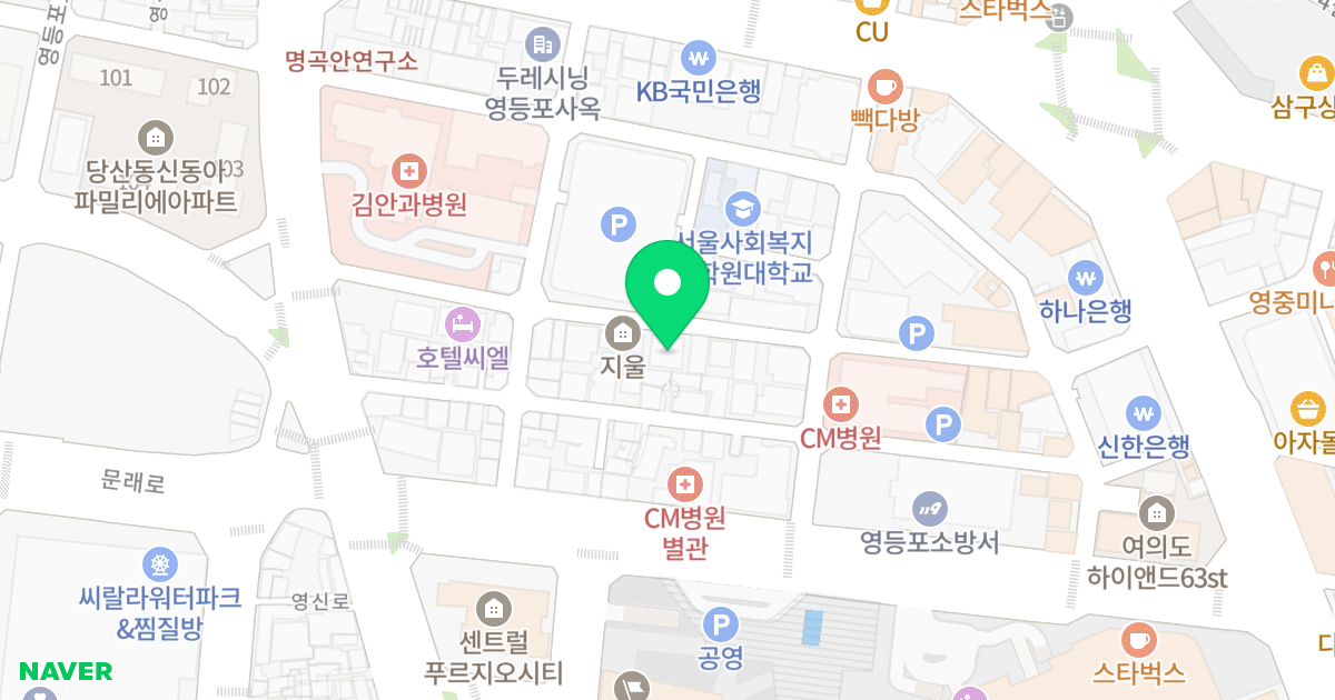 디타워 위치 지도 - 서울특별시 영등포구