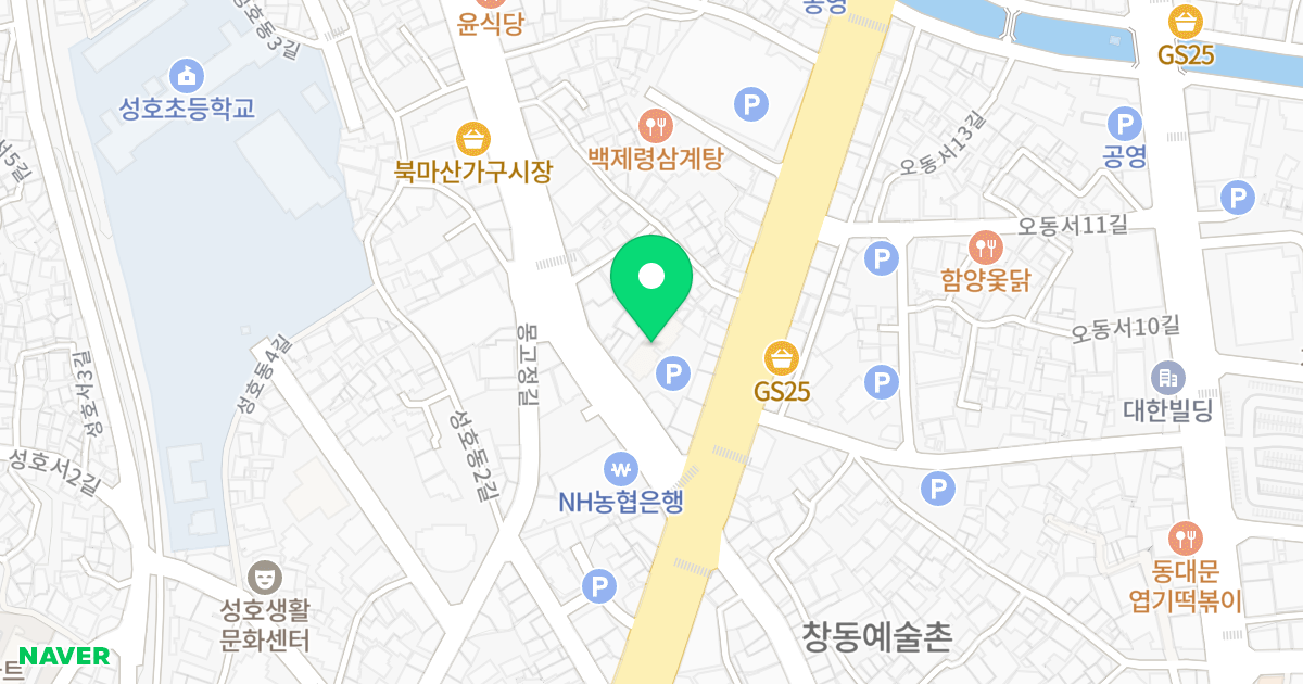 창동스카이아파트 위치 지도 - 경상남도 창원시 마산합포구 북성로 6-1