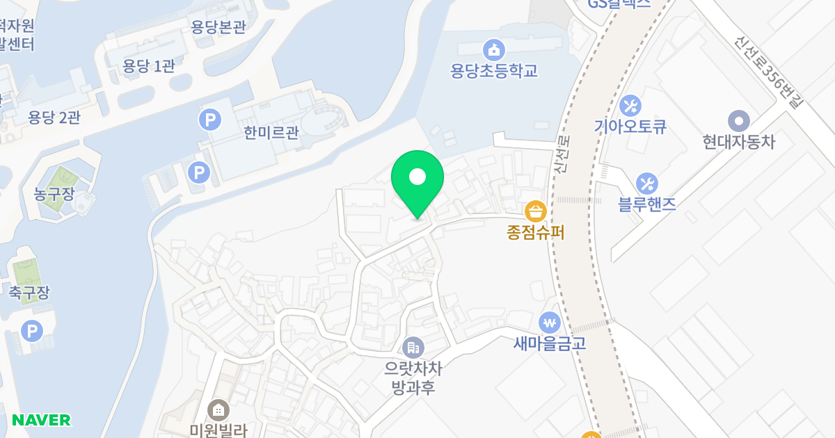 라임하우스 위치 지도 - 부산광역시 남구 신선로337번길 20
