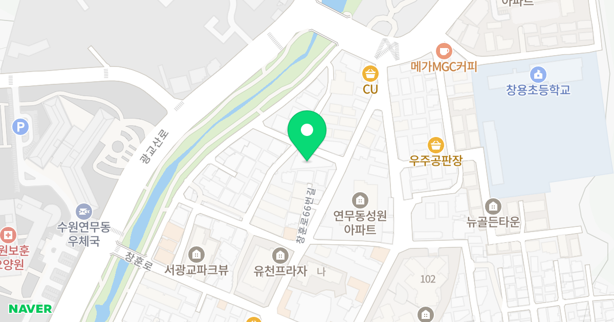 (11-54) 위치 지도 - 경기도 수원시 장안구 창훈로66번길 31-5