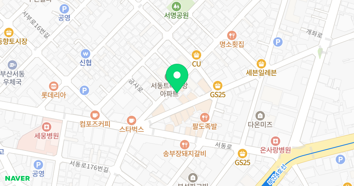 메트로폴리스9 위치 지도 - 부산광역시 금정구 금사로 10