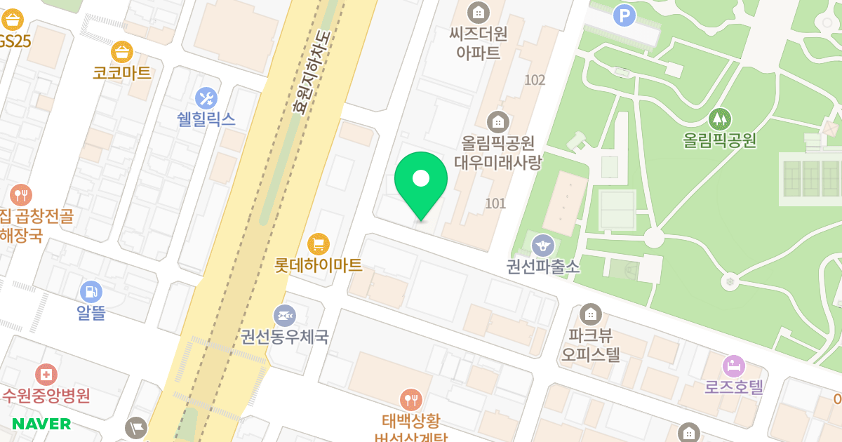 프리모시티 위치 지도 - 경기도 수원시 권선구 권선로669번길 24-9