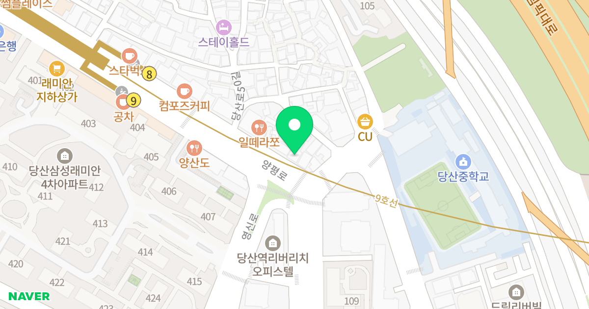 위더스하임 위치 지도 - 서울특별시 영등포구 양평로 4