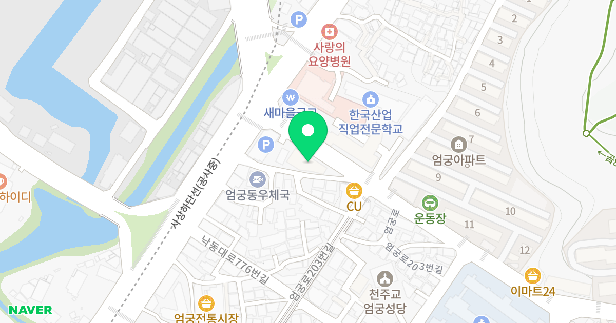 휴그린아파트 위치 지도 - 부산광역시 사상구 낙동대로 784-13