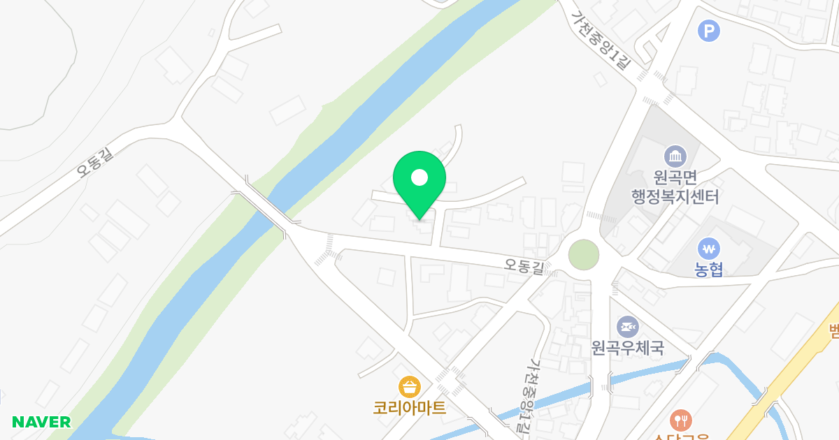 제1동(281-1) 위치 지도 - 경기도 안성시 원곡면