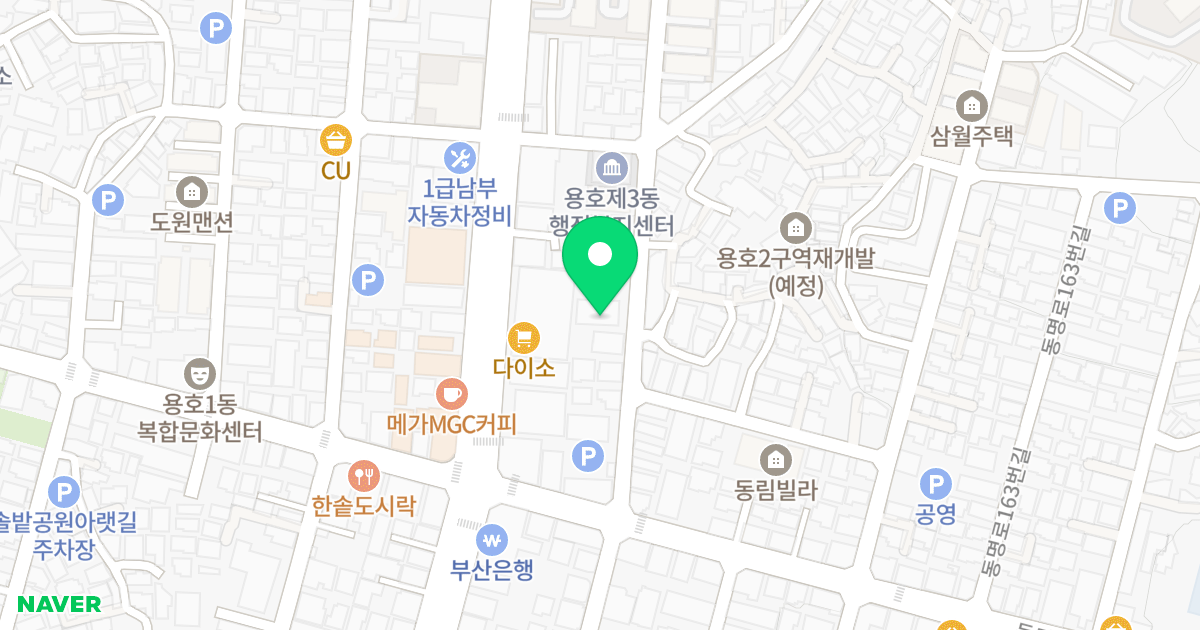 리젠시오피스텔 위치 지도 - 부산광역시 남구 동명로145번길 19