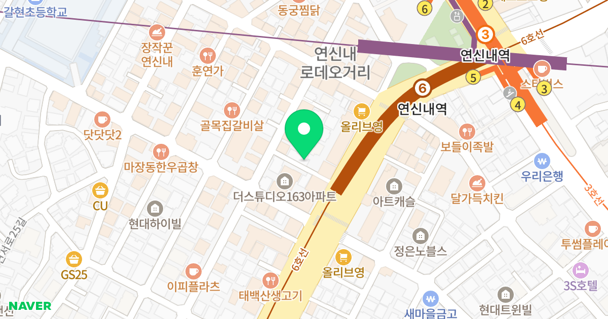 써니하우스 위치 지도 - 서울특별시 은평구 연서로27길 8-10