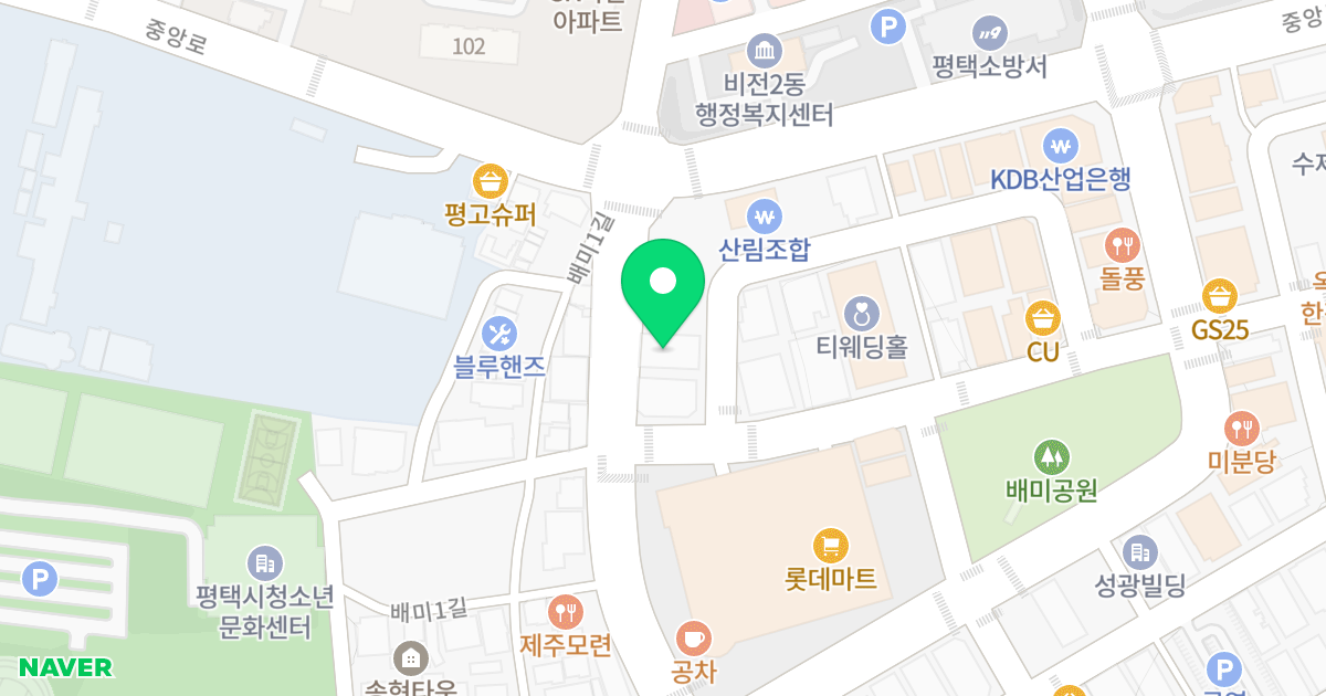 (964-2) 위치 지도 - 경기도 평택시