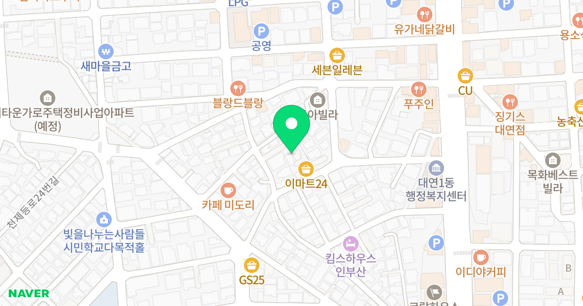 성산마루빌2 위치 지도 - 부산광역시 남구 유엔평화로22번길 28-5