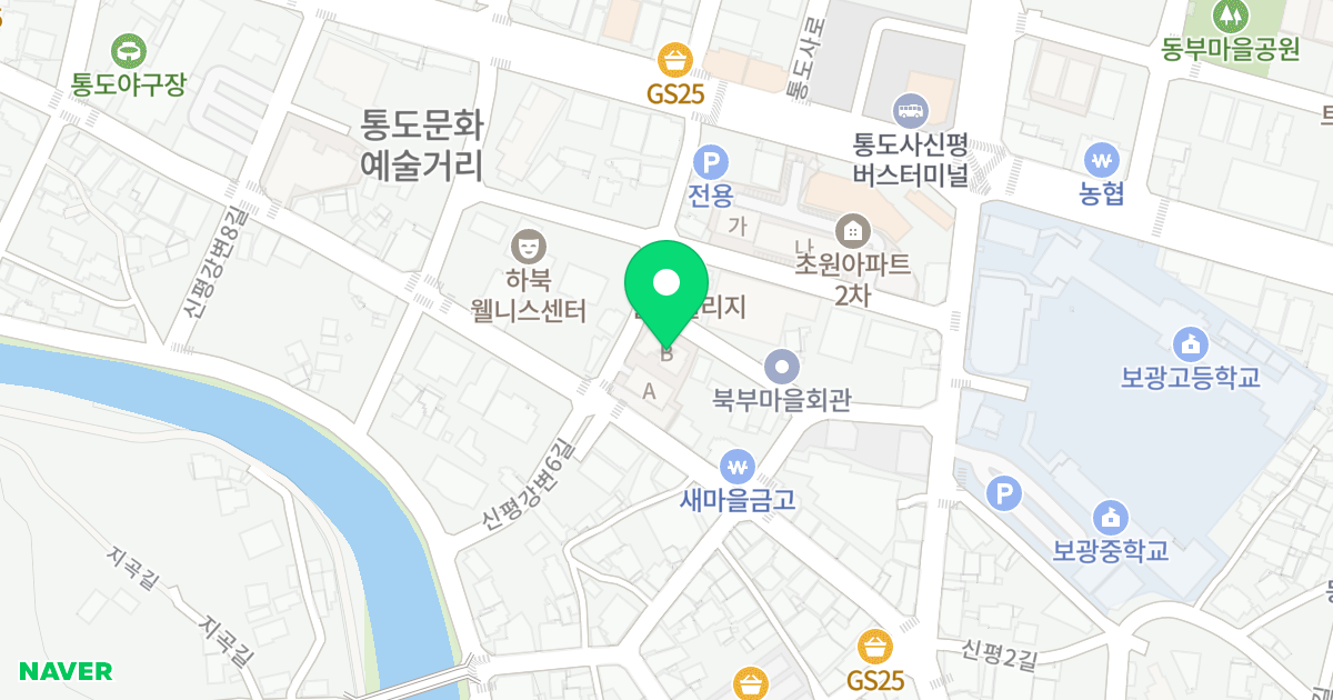 힐튼팰리스 B동 위치 지도 - 경상남도 양산시 하북면 신평강변6길 14