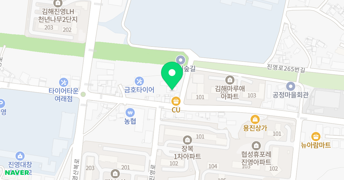 (369-22) 위치 지도 - 경상남도 김해시 진영읍 진영로 263