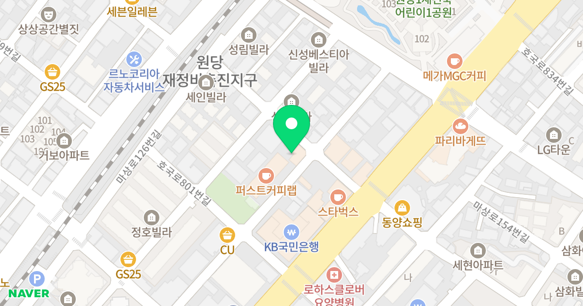성진힐스 위치 지도 - 경기도 고양시 덕양구 마상로140번길 24