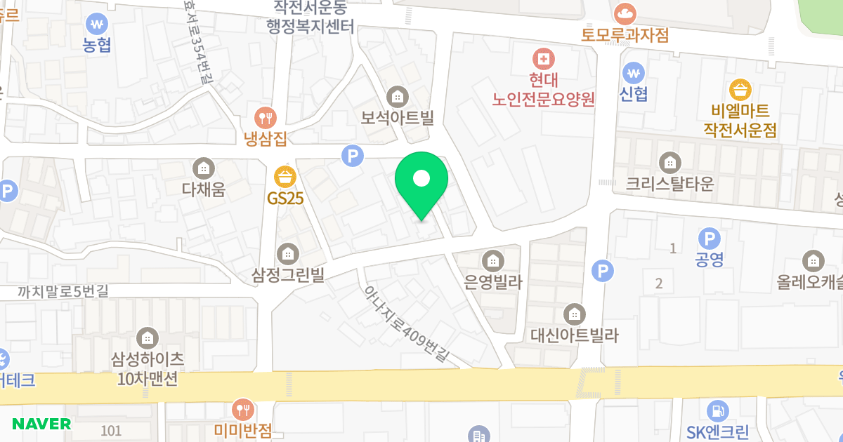 (659-3) 위치 지도 - 인천광역시 계양구 까치말로6번길 11