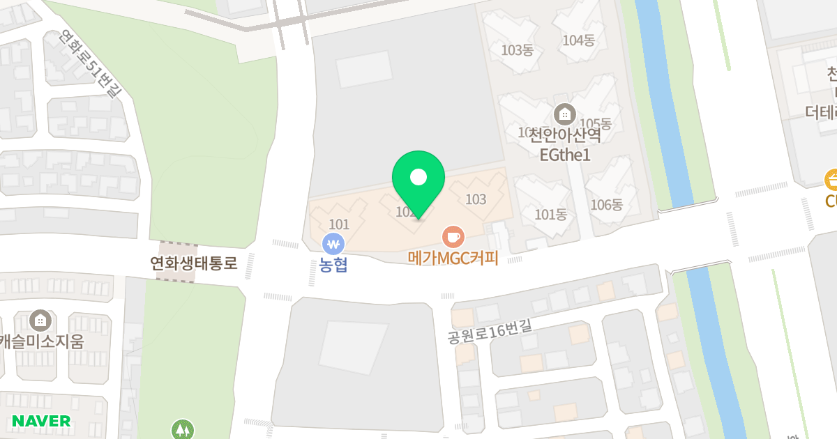 천안아산역 더리브 위치 지도 - 충청남도 아산시 배방읍 연화로 99