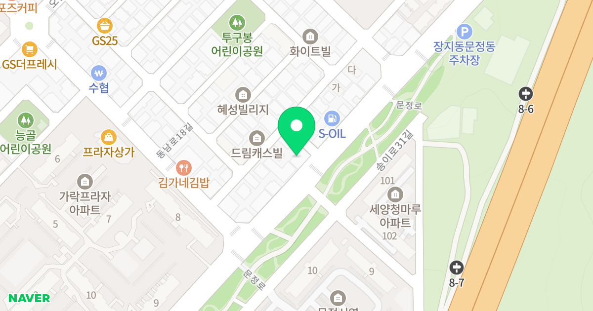 (180-6) 위치 지도 - 서울특별시 송파구 문정로 149