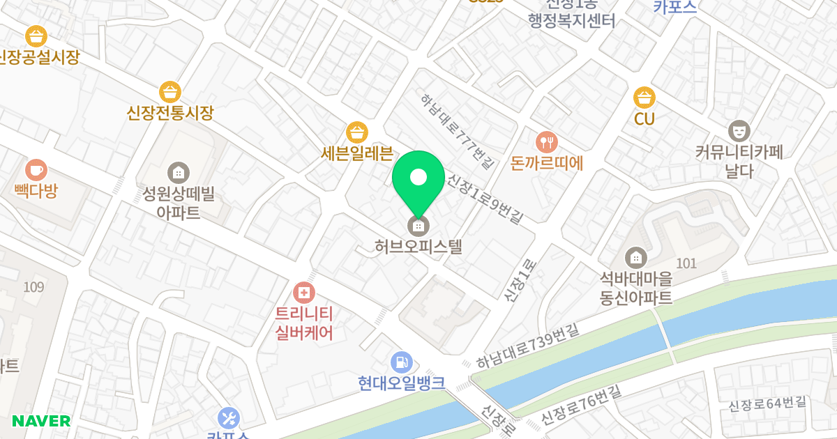 (440-3) 위치 지도 - 경기도 하남시 신장1로3번길 16