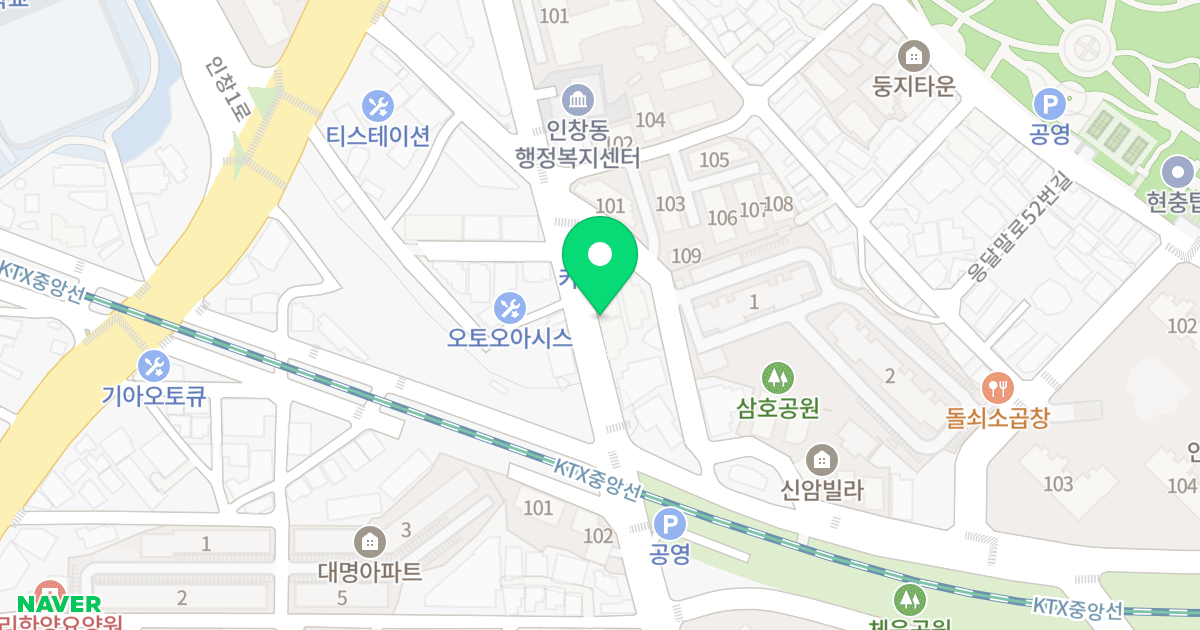 테라팰리스 II 위치 지도 - 경기도 구리시 응달말로 34