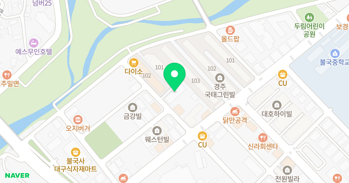 (1006-2) 위치 지도 - 경상북도 경주시 구매3길 19-8