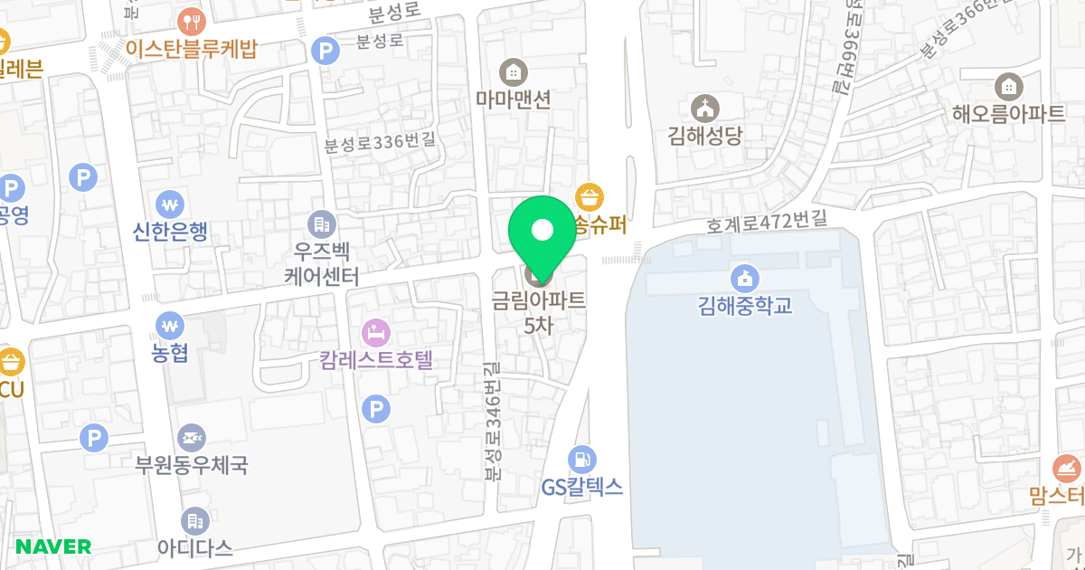 (720) 위치 지도 - 경상남도 김해시 가락로64번길 20-5
