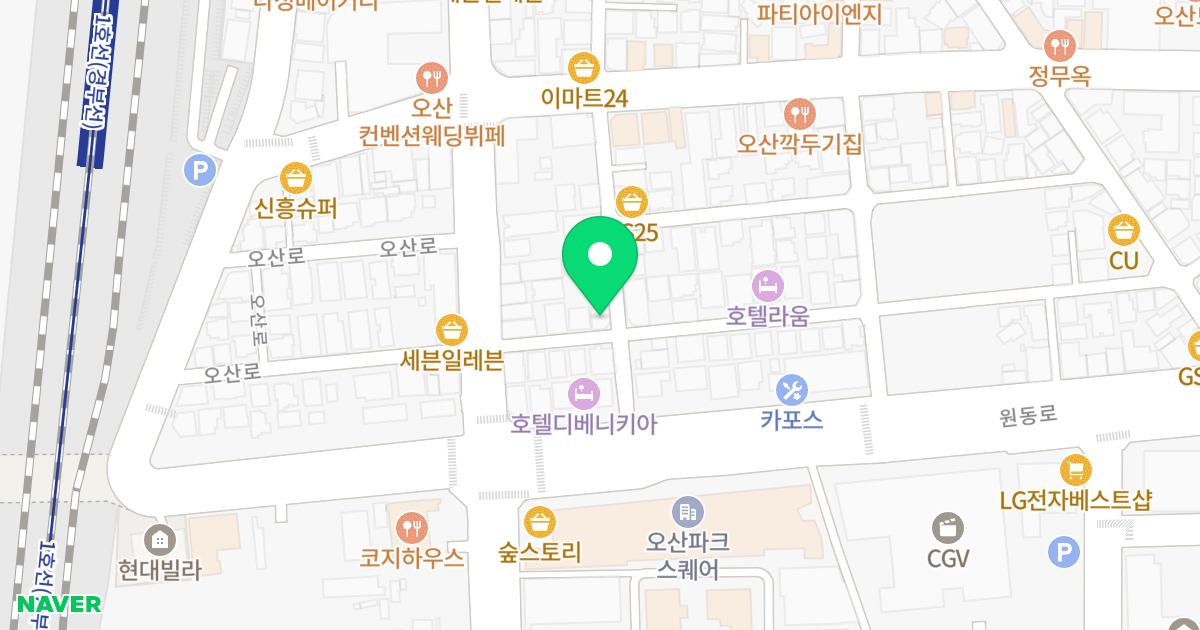 테라스빌 위치 지도 - 경기도 오산시 오산로178번길 7