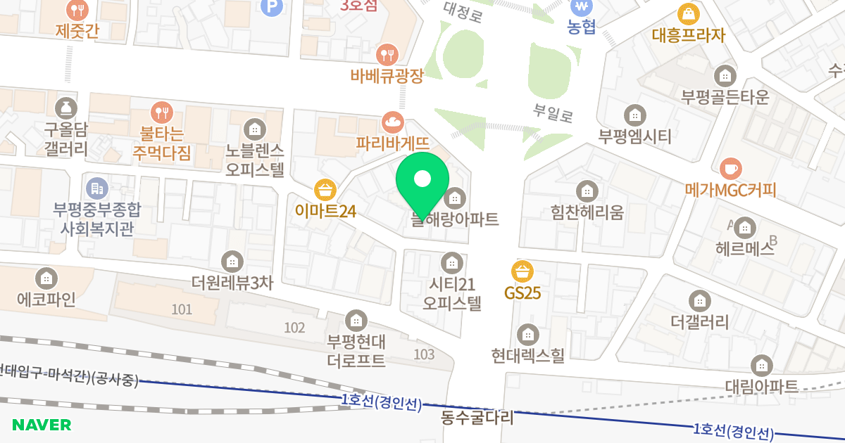 무한레뷰빌 위치 지도 - 인천광역시 부평구 광장로30번길 79