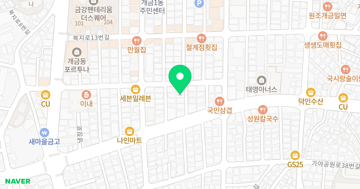 플로리안 위치 지도 - 부산광역시 부산진구 복지로21번길 42-4