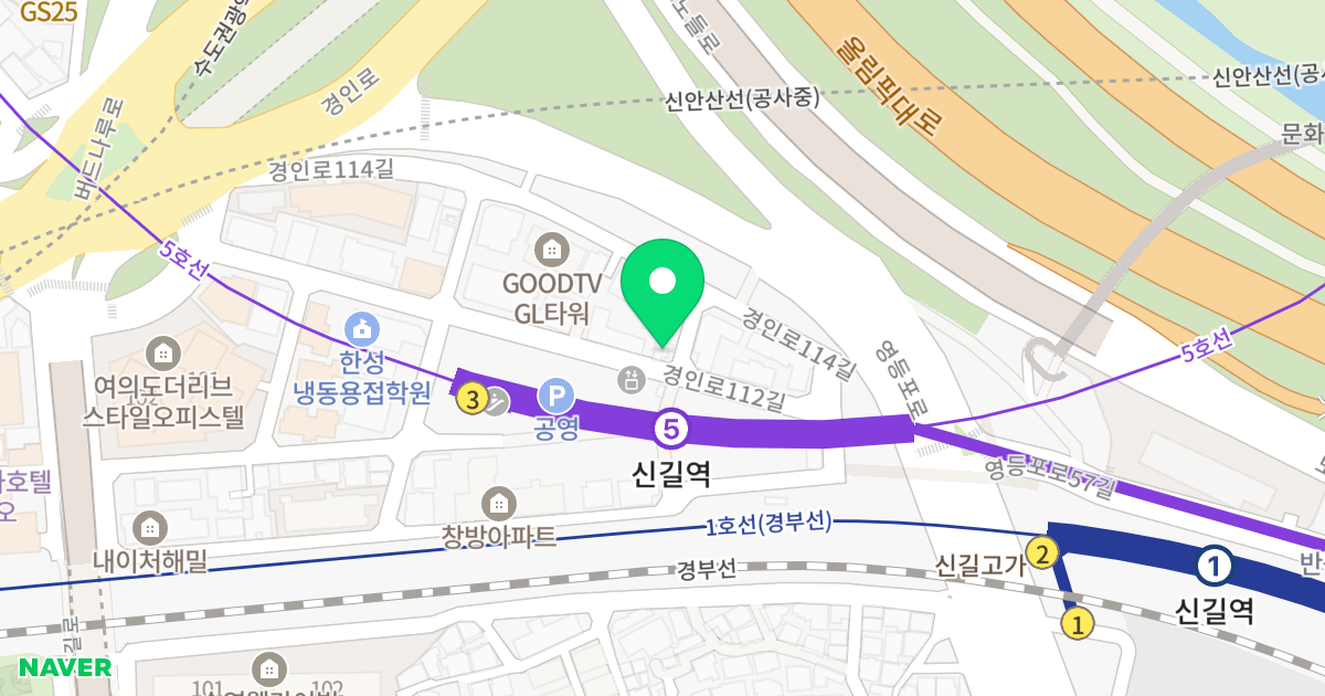 여의도광장2 위치 지도 - 서울특별시 영등포구 경인로112길 19