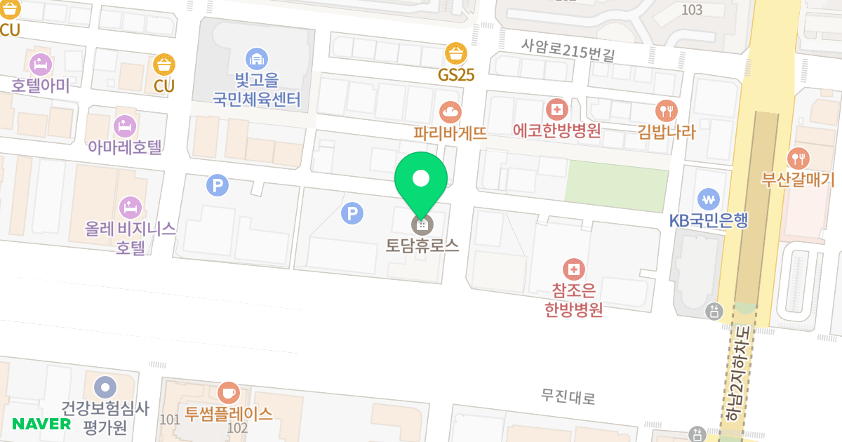 휴로스주상복합빌딩 위치 지도 - 광주광역시 광산구 무진대로231번길 13-5