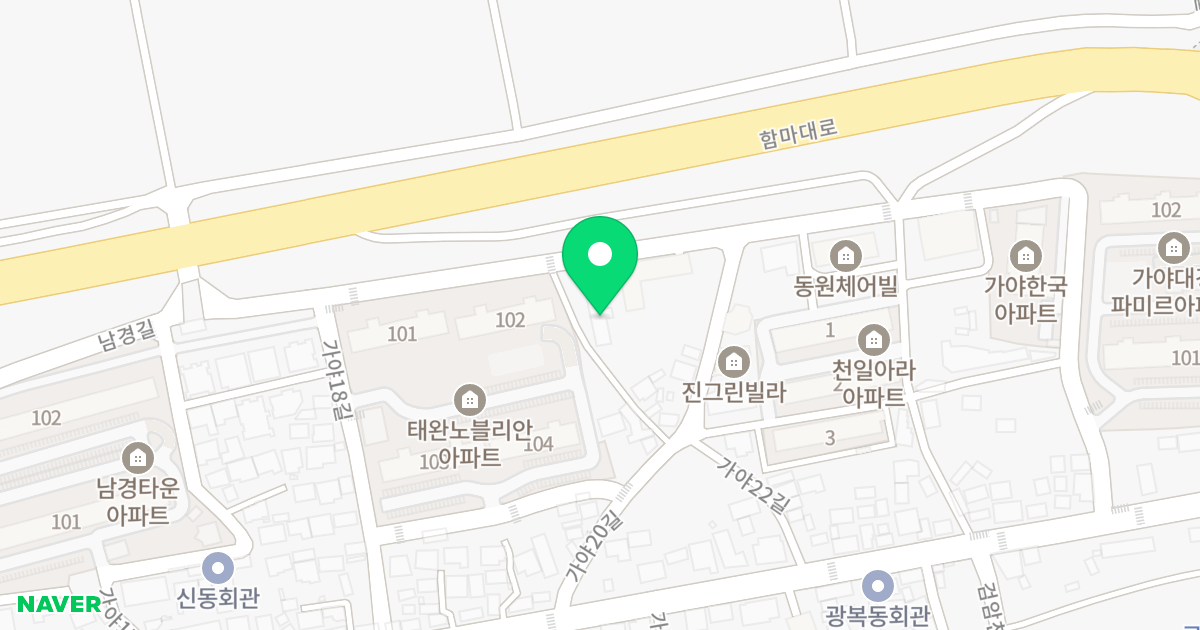 소소헌 위치 지도 - 경상남도 함안군 가야읍 남경길 146