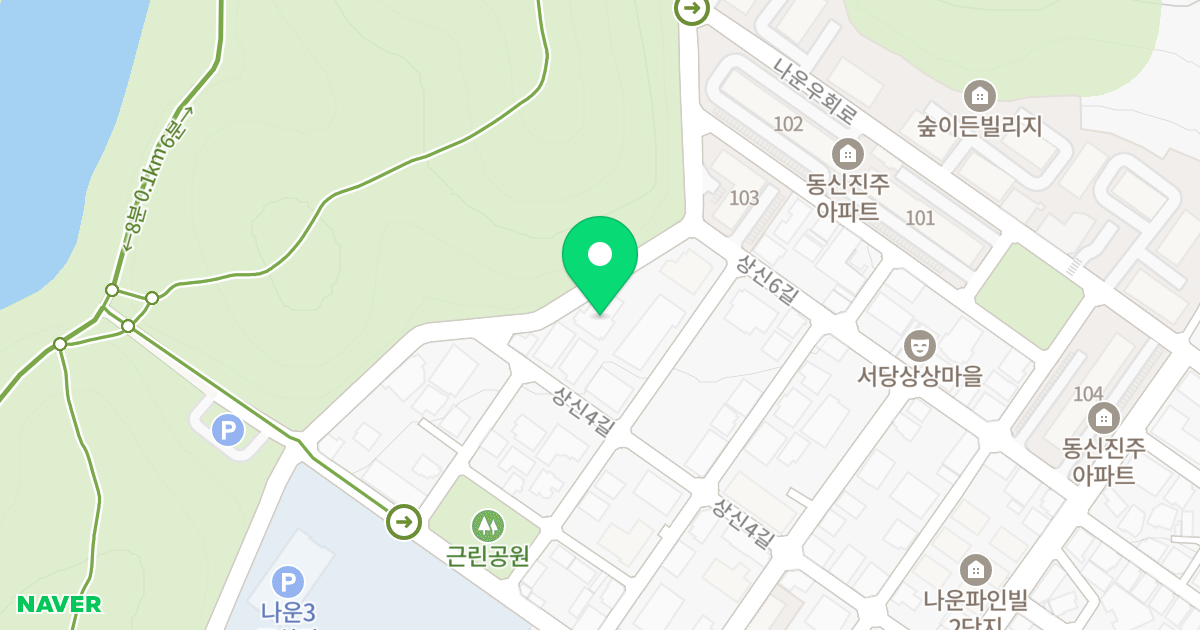 대우하늘채2차 위치 지도 - 전북특별자치도 군산시 나운우회로 75