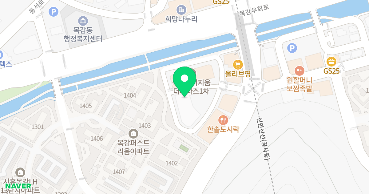 목감로얄팰리스1 위치 지도 - 경기도 시흥시
