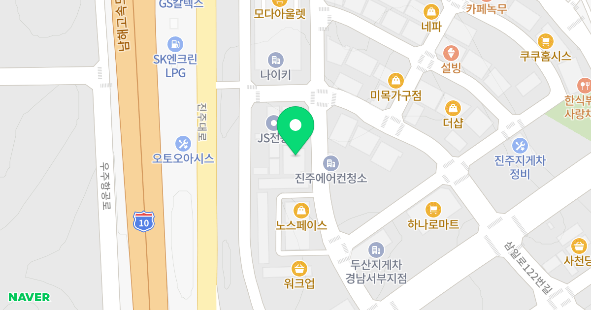 (1277-13) 위치 지도 - 경상남도 진주시 정촌면 삼일로105번길 19