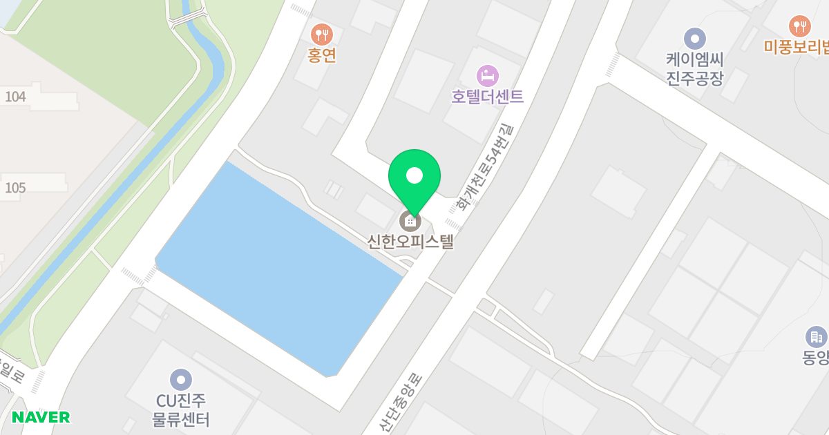 (1297-13) 위치 지도 - 경상남도 진주시 정촌면 화개천로54번길 31