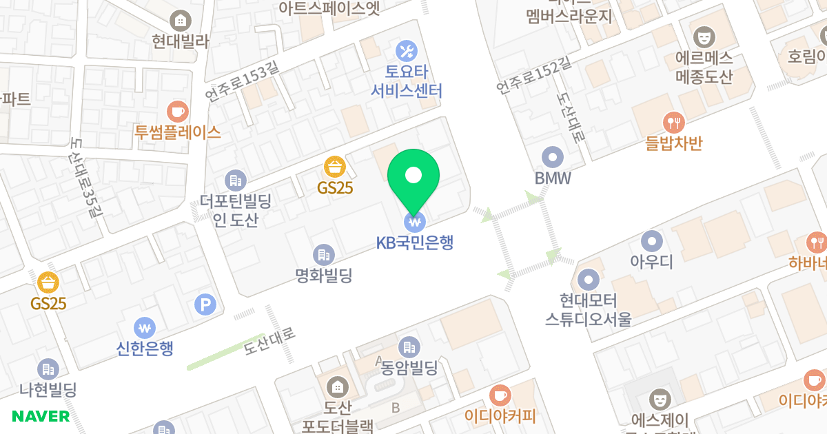 현대벨로스오피스텔 위치 지도 - 서울특별시 강남구 도산대로 237