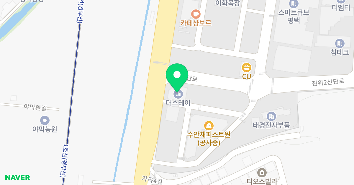 더스테이 위치 지도 - 경기도 평택시 진위면 진위2산단로 16-18