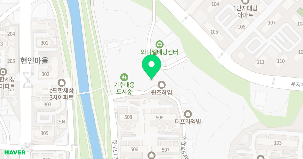 죽전벨라체 위치 지도 - 경기도 용인시 수지구 현암로63번길 40