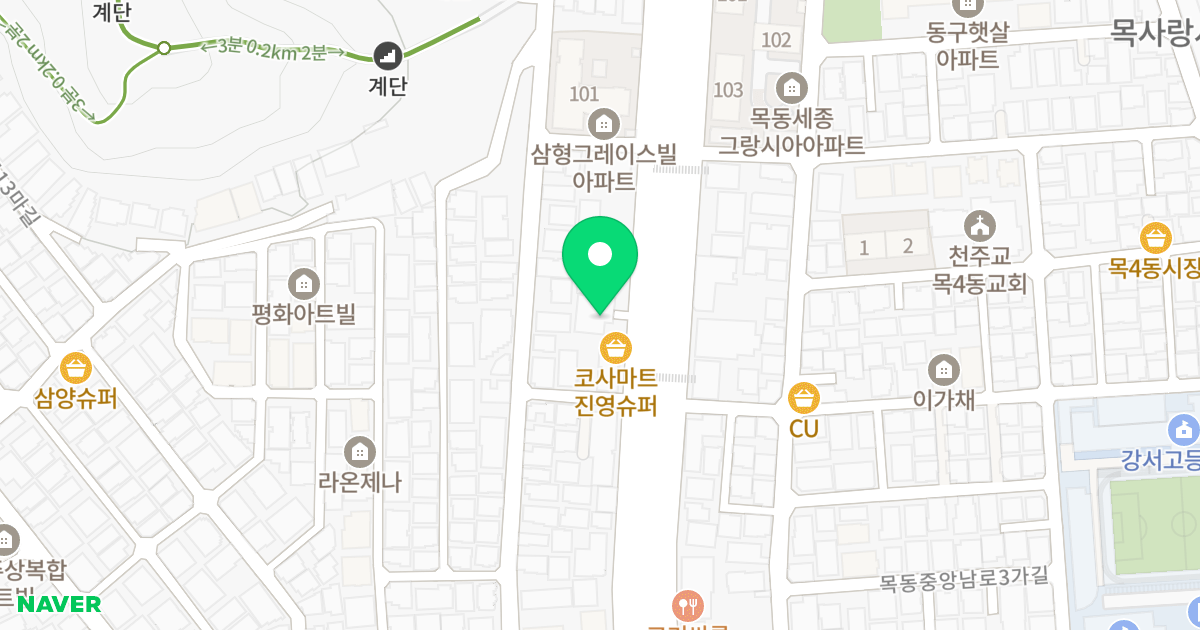 The ZAHA 위치 지도 - 서울특별시 강서구 등촌로 81