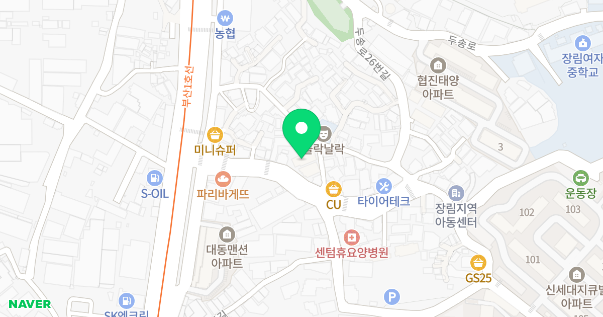 다전빌라 위치 지도 - 부산광역시 사하구 다대로277번길 15